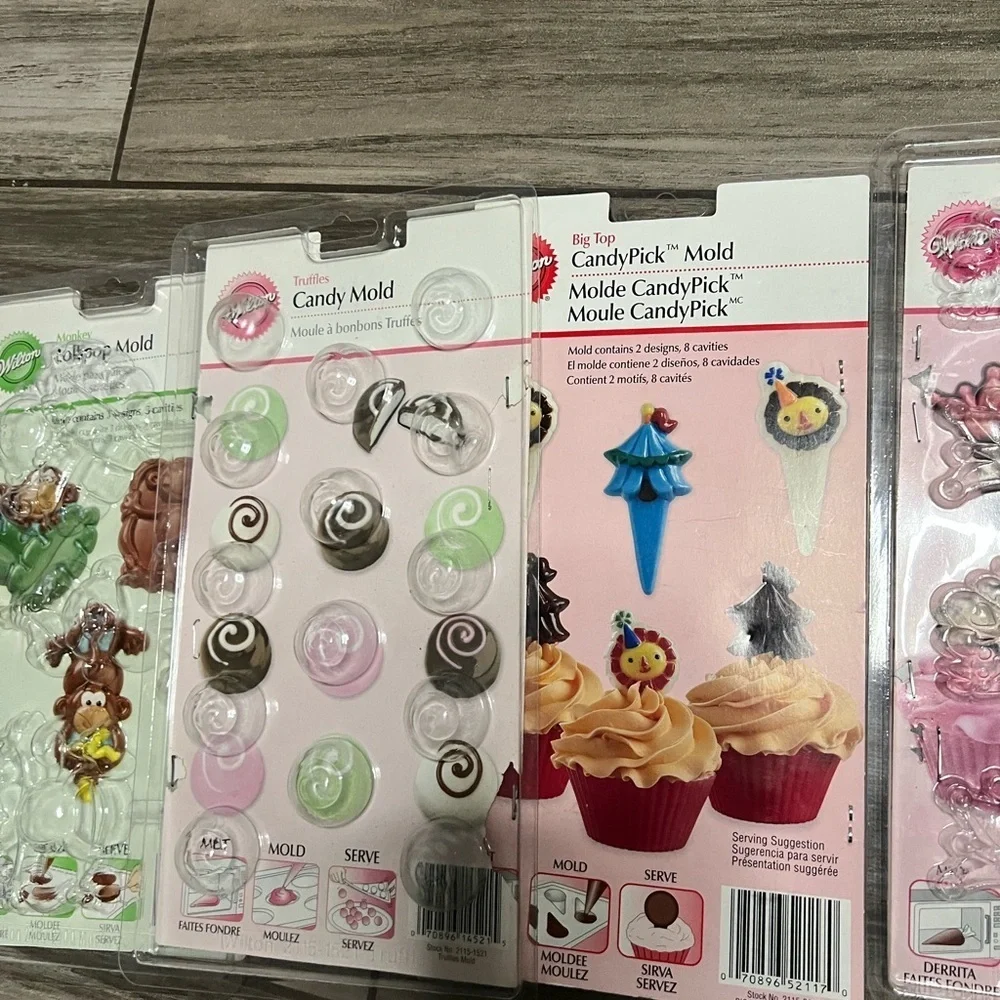 Wilton Assorted Candy Mold Collection